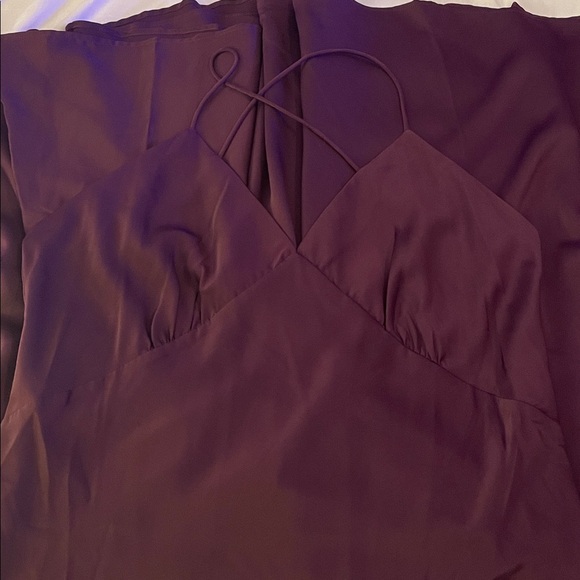 NWT Asymmetrical Seam Midi Slip Dress - size 18 - Picture 4 of 9